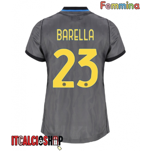 Inter Milan Nicolo Barella #23 Terza Maglia Femmina 2026-27 Manica Corta